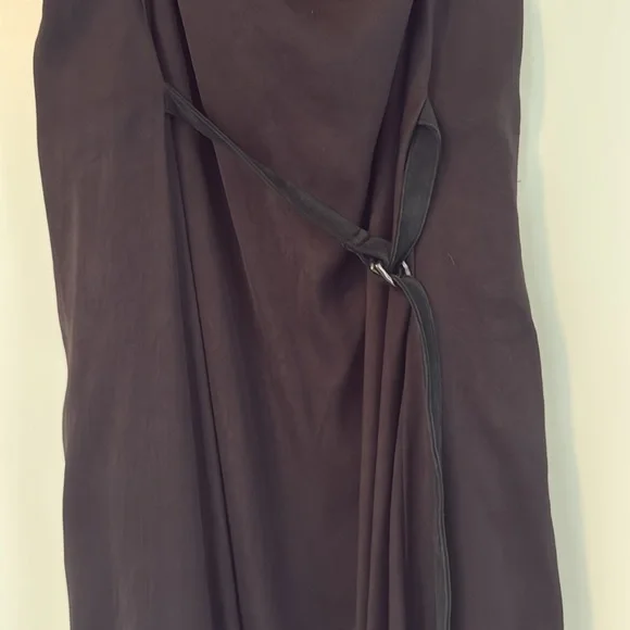 Helmut Lang Black Sheath Cocktail Dress with Cut-Out Details - Picture 3 of 5